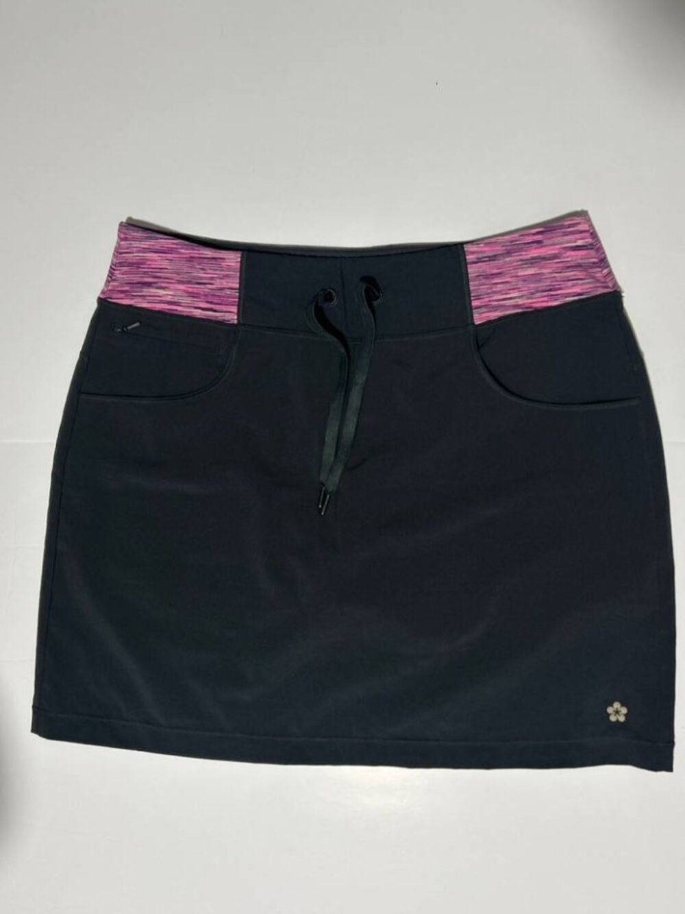Tuff Athletics Black Pink Athletic Skort Size M